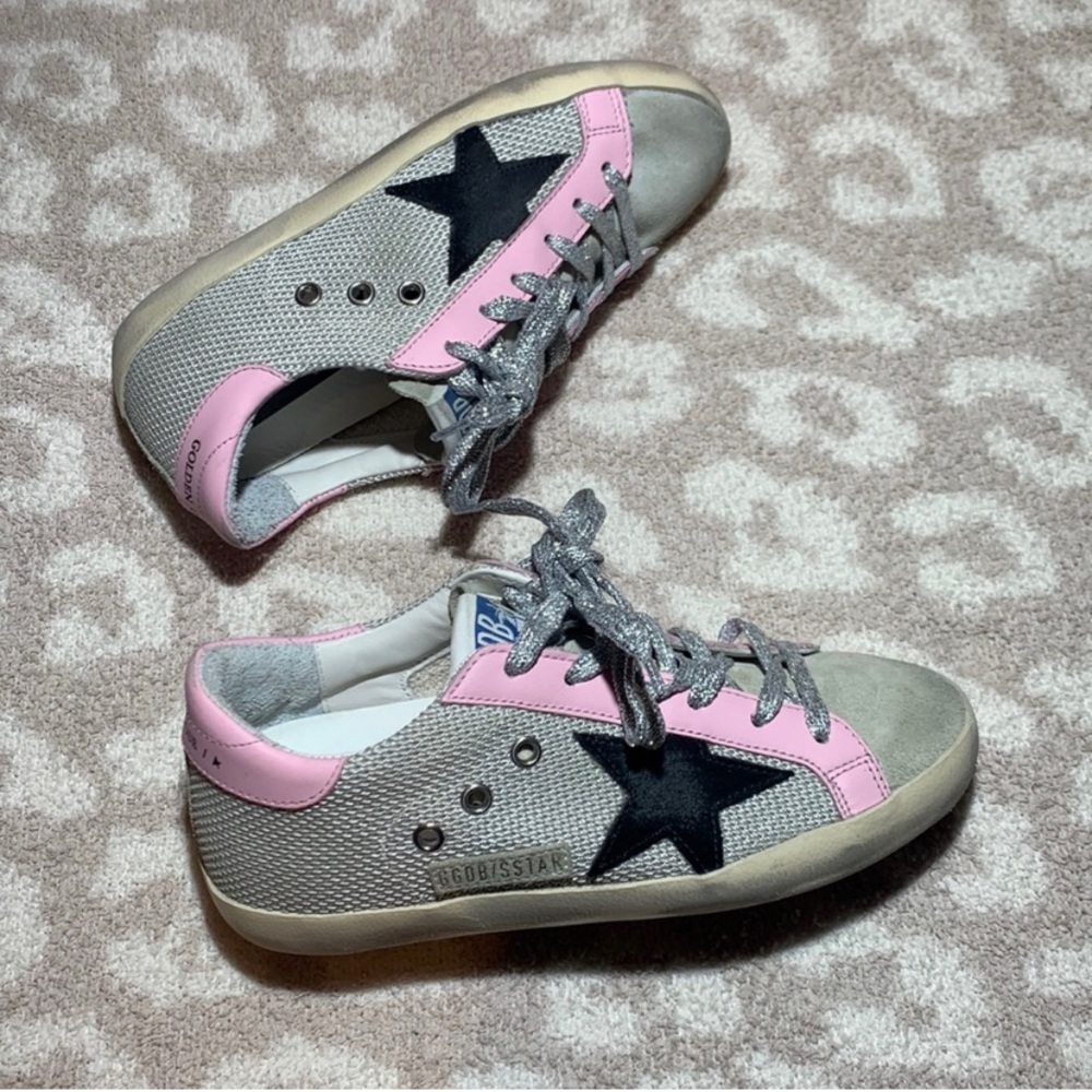 Golden Goose Super Star Low Top Sneakers - Picture 3 of 10